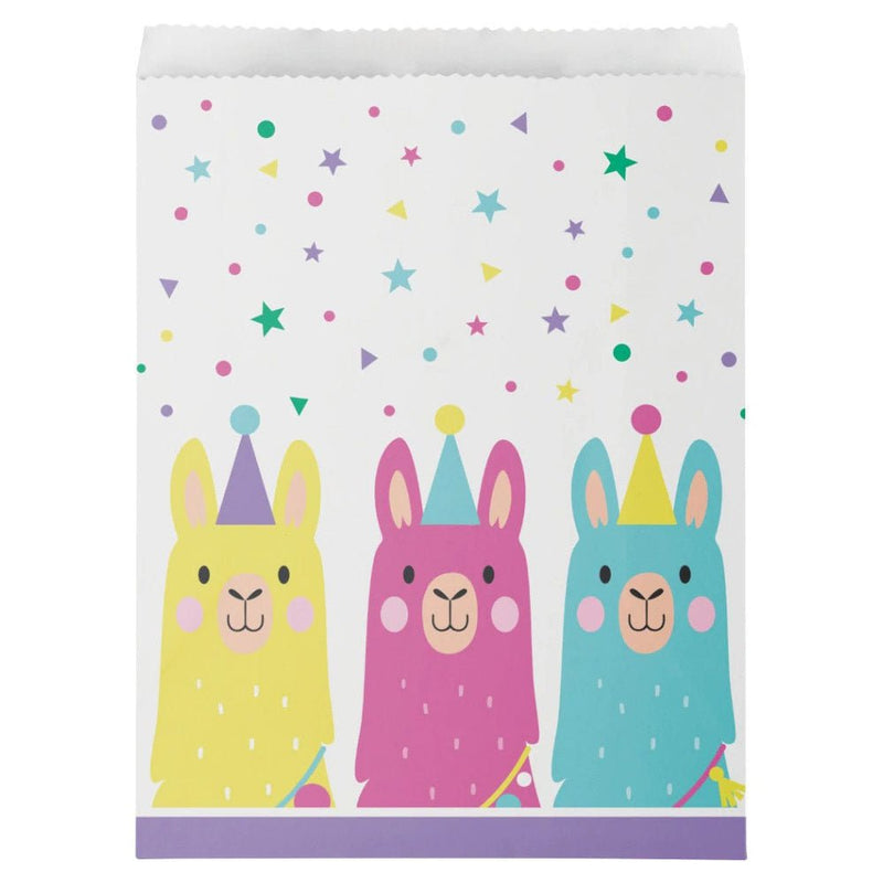 Llama Party Paper Treat Bags 10 Pack Payday Deals