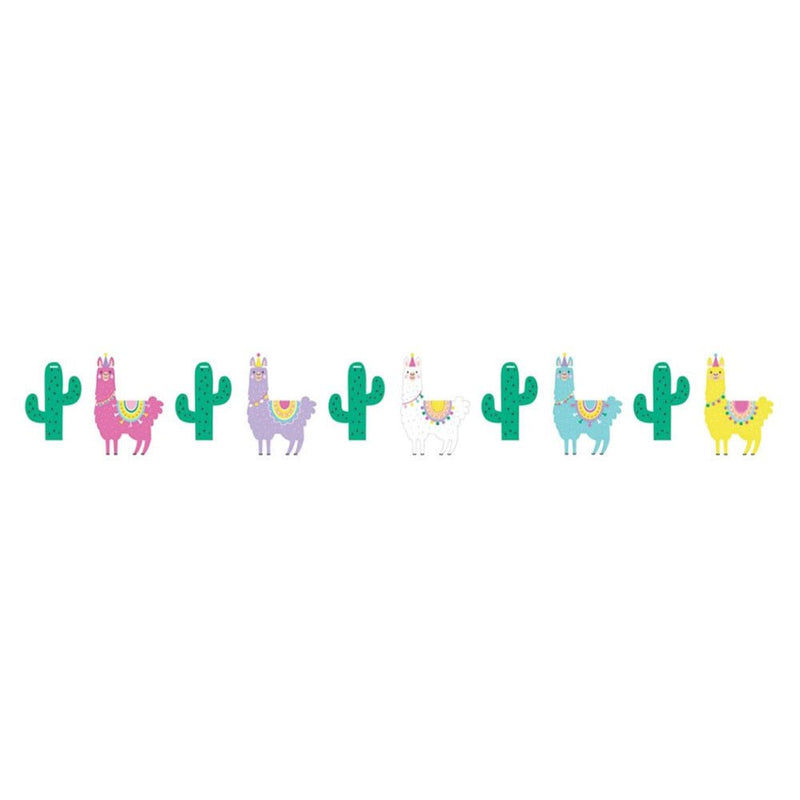 Llama Party Shaped String Banner Payday Deals