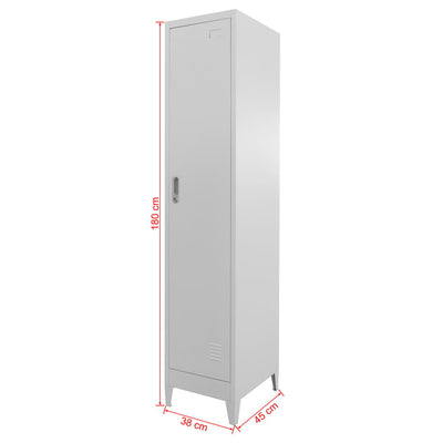 Locker Cabinet 38x45x180 cm Payday Deals