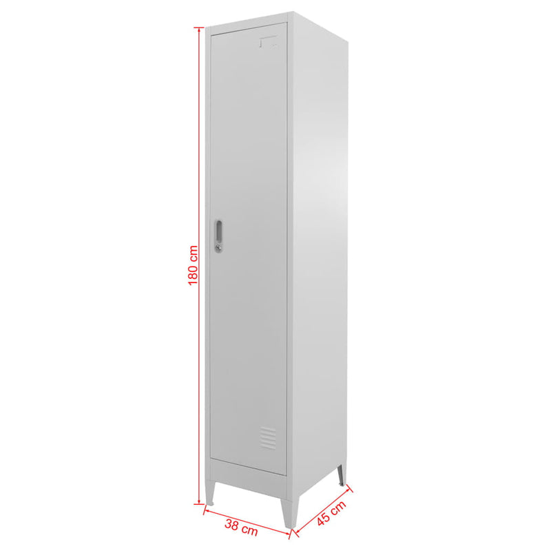 Locker Cabinet 38x45x180 cm Payday Deals