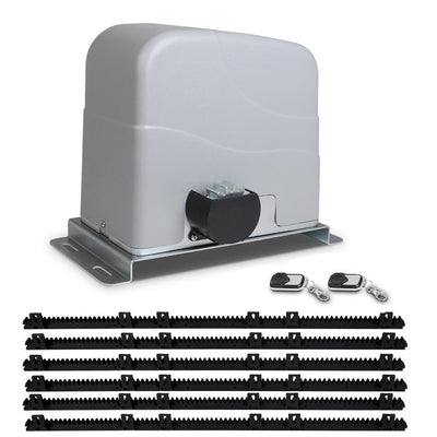 LockMaster Automatic Sliding Gate Opener Electric 1200kg 6M Remote Control Payday Deals