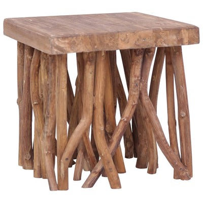 Log Coffee Table 40x40x40 cm Solid Wood Payday Deals