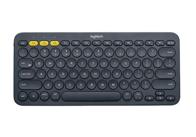 LOGITECH K380 Multi-Device Bluetooth Keyboard BlackTake-to-type Easy-Switch wireless10m Hotkeys Switch 1year