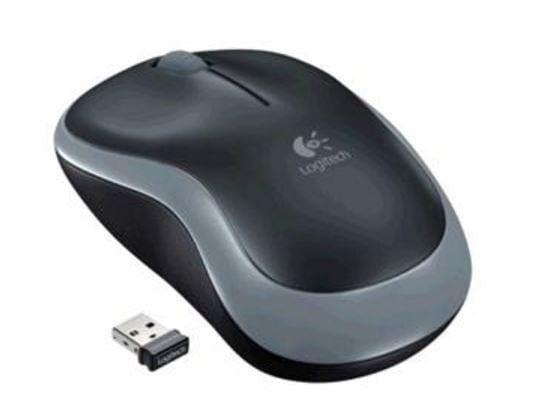 Logitech M185 Wireless Mouse Nano Receiver Grey 1-year battery life Logitech Advanced 2.4 GHz wireless connectivity Payday Deals