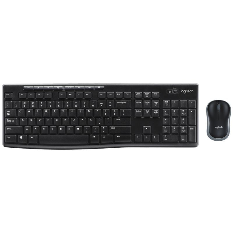 LOGITECH MK270R Wireless Keyboard and Mouse Combo 2.4GHz Wireless Compact Long Battery Life 8 Shortcut keys  KBLT-MK235 Payday Deals