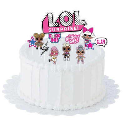 LOL Surprise Dolls Together 4EVA Cake Decoration Topper Kit