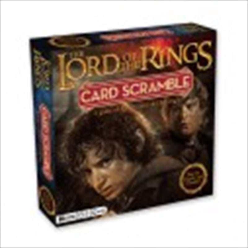 Lord Of The Rings Card Scramble Board Game Payday Deals