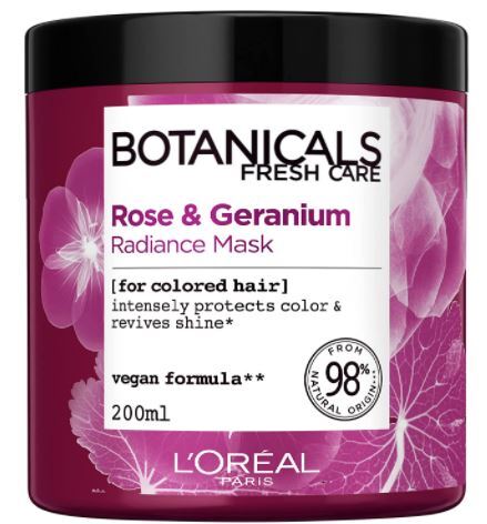 Loreal Botanicals 200mL Masque Geranium Radiance Remedy For Dull Or Coloured Hair Payday Deals