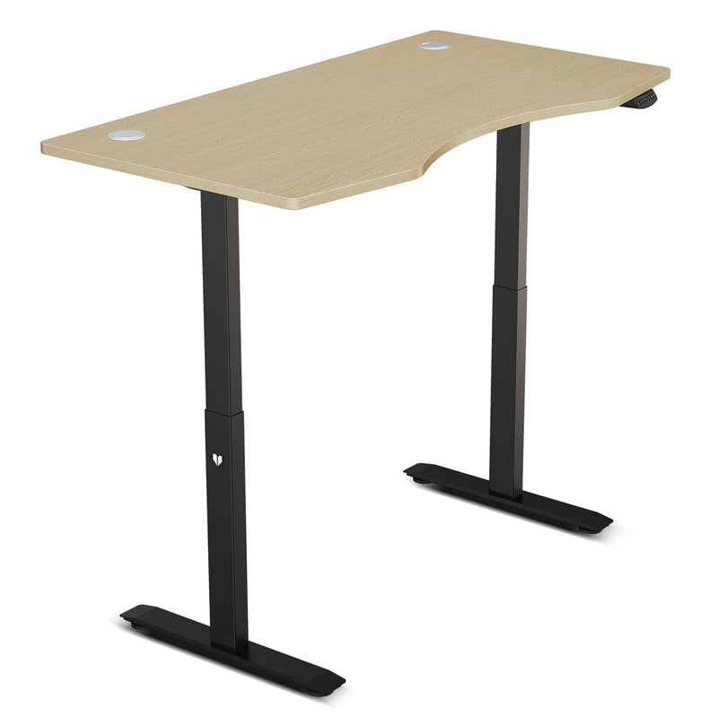 LSG Nimbus Walking Pad Treadmill + ErgoDesk Automatic Standing Desk 1500mm (Oak) Payday Deals