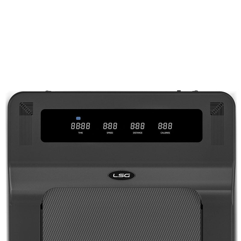 LSG Nimbus Walking Pad Treadmill + ErgoDesk Automatic Standing Desk 1500mm (White) Payday Deals