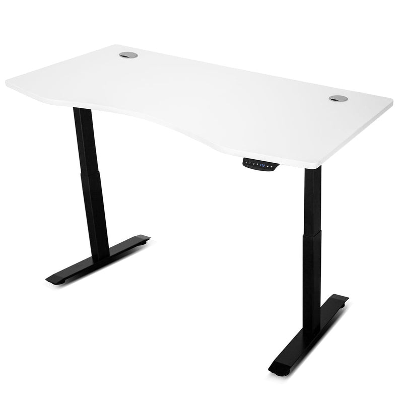 LSG Nimbus Walking Pad Treadmill + ErgoDesk Automatic Standing Desk 1500mm (White) Payday Deals