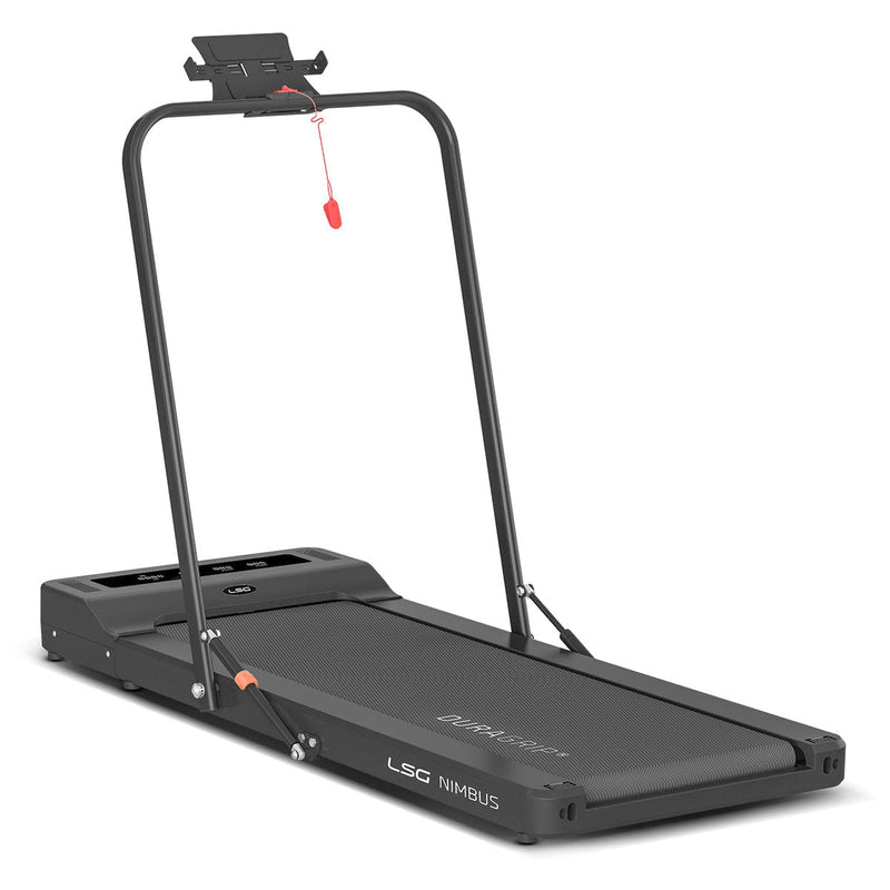 LSG Nimbus Walking Pad Treadmill + ErgoDesk Automatic Standing Desk 1800mm (White) Payday Deals