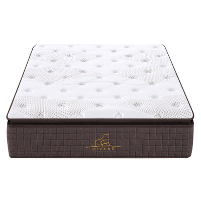 Luxe Dreams Double Size 7 Zones Pocket Spring Premium Medium Feel 34cm Mattress Payday Deals