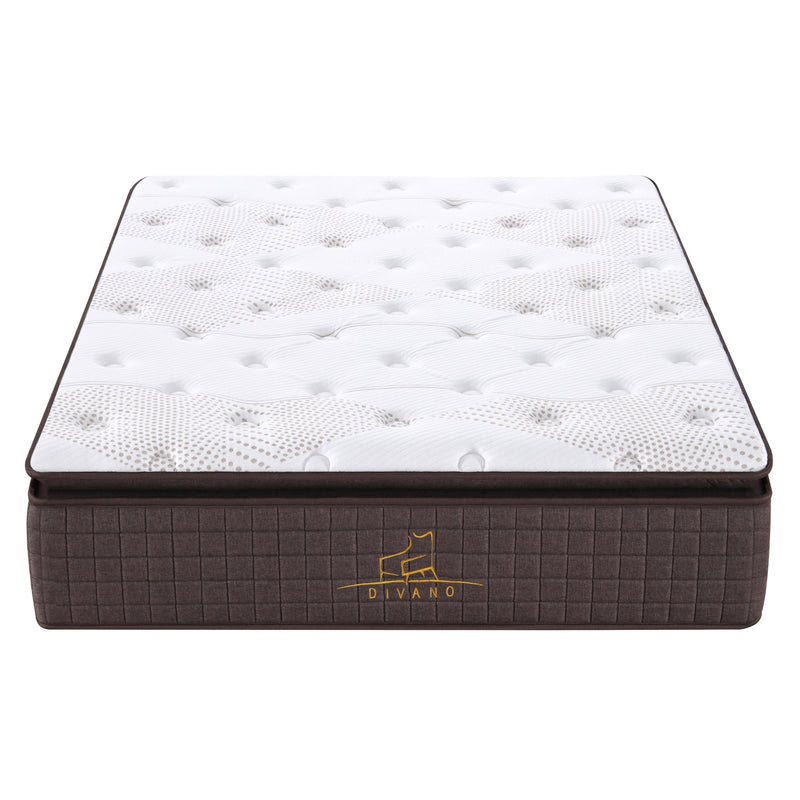 Luxe Dreams Double Size 7 Zones Pocket Spring Premium Medium Feel 34cm Mattress Payday Deals