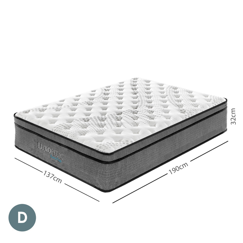 Luxopedic EuroTop 5 Zone Mattress Double Payday Deals