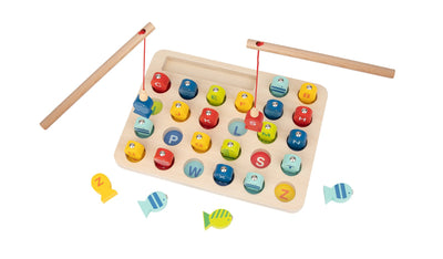 MAGNETIC FISHING GAME WITH ALPHABET Payday Deals