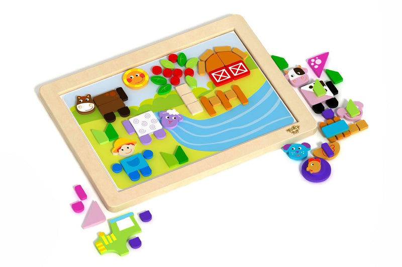 MAGNETIC PUZZLE BOARD- FARM Payday Deals