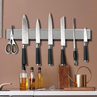 Magnetic wall mount knife holder Utensil Rack Heavy Duty Kitchen Chef Tool S Payday Deals