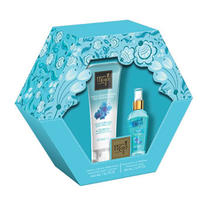 Maja Aqua Turquoise Gift Set 200ml Body Lotion & 60ml Body Mist Spray Payday Deals