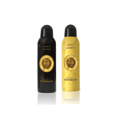 Majestic and Oud Oriental Body Deodorant - 2 Packs