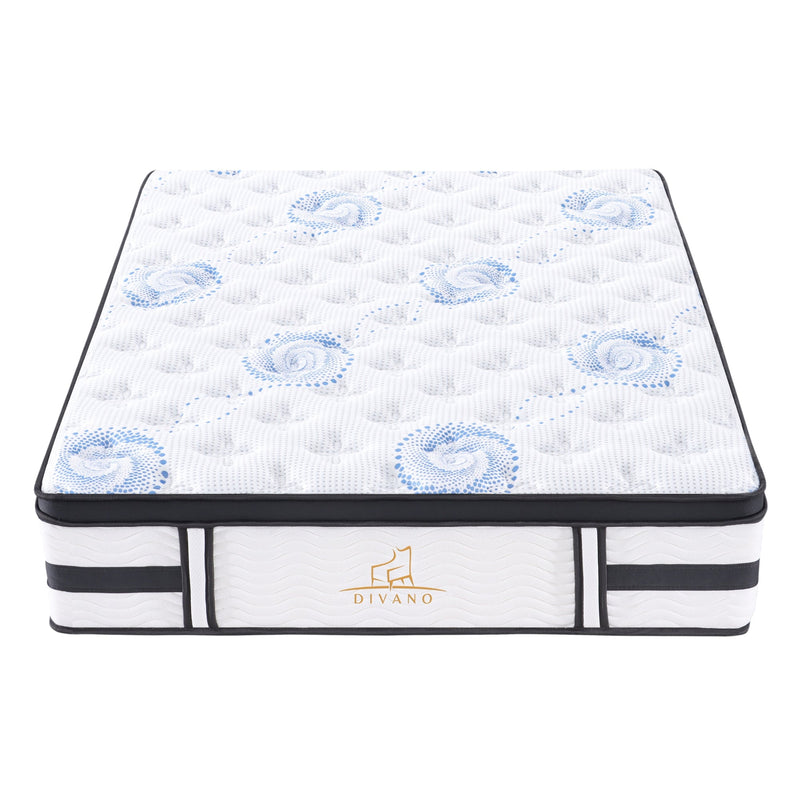 Majestic Rest Double 7 Zones Luxury Premium Firm Pocket Spring 34cm Mattress Payday Deals