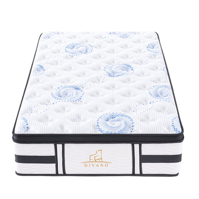 Majestic Rest King Single Size 7 Zones Luxury Premium Firm Pocket Spring 34cm Mattress Payday Deals