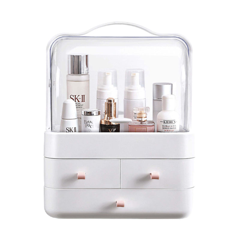 Makeup Organiser Storage Box - Cosmetic Jewellery Vanity Portable Display Case Payday Deals