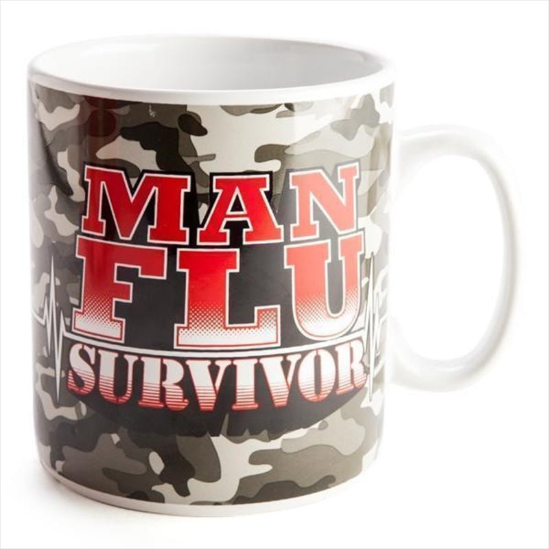 Man Flu Survivor Huge Mug Payday Deals