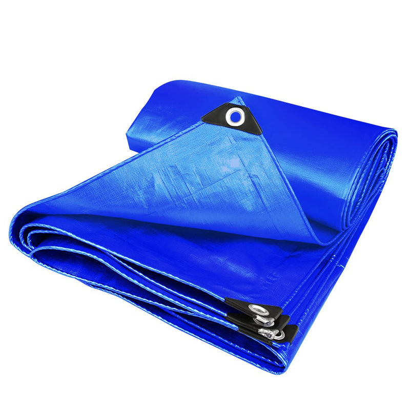 Manan Heavy Duty Tarps Tarpaulin Shelter Camping Tent Cover Waterproof 2.13x6.1m Payday Deals