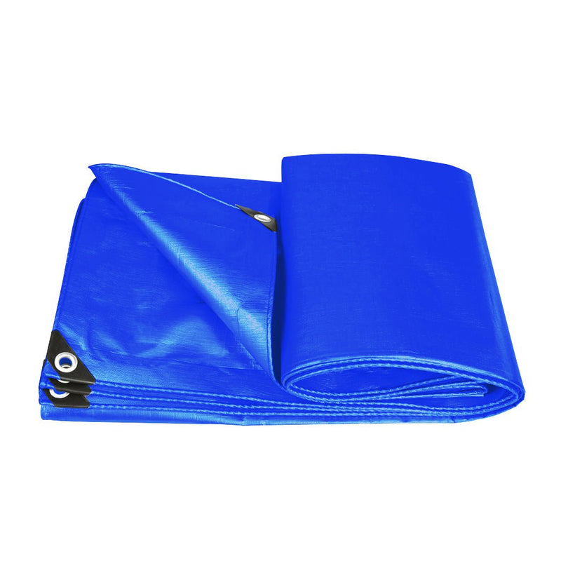 Manan Heavy Duty Tarps Tarpaulin Shelter Camping Tent Cover Waterproof 2.13x6.1m Payday Deals