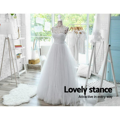 Female Mannequin 170cm Model Dressmaker Clothes Display Torso Tailor Wedding Canvas Cover