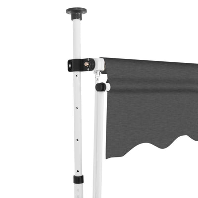 Manual Retractable Awning 150 cm Anthracite Payday Deals