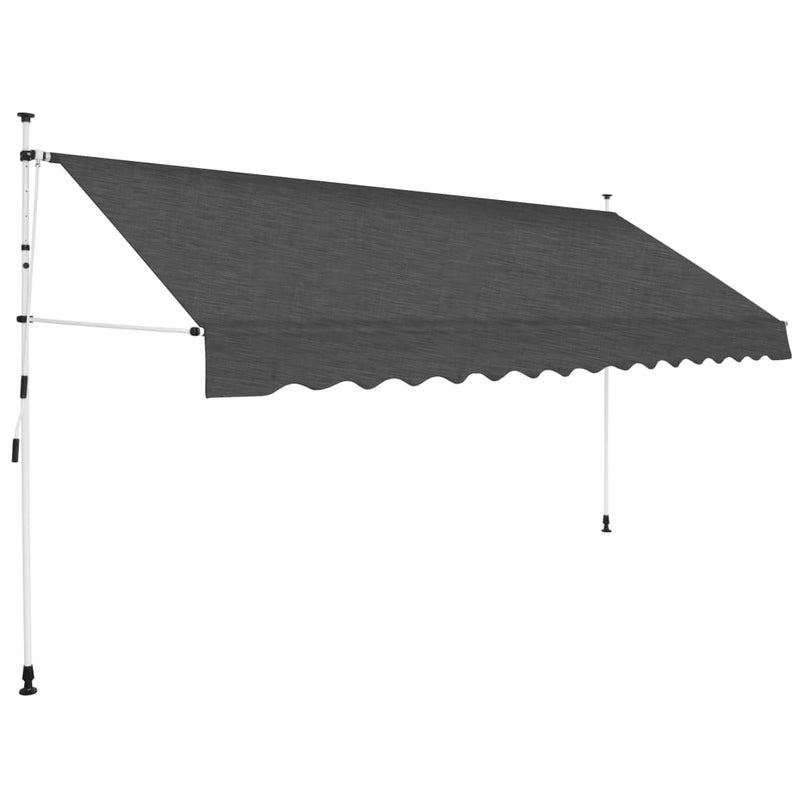 Manual Retractable Awning 400 cm Anthracite Payday Deals