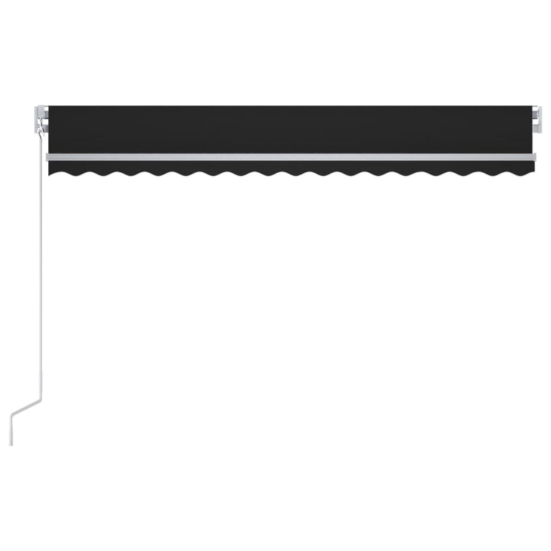 Manual Retractable Awning 400x350 cm Anthracite Payday Deals