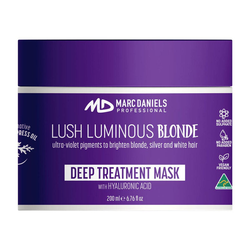 Marc Daniels Lush Luminous Blonde Intensive Treatment Mask 200g Payday Deals