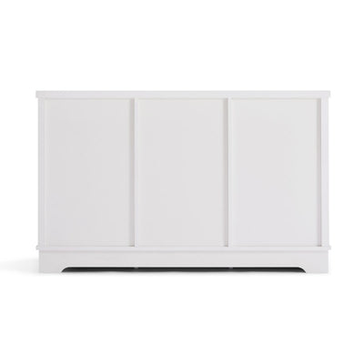 Margaux White Coastal Style Sideboard Buffet Unit Payday Deals