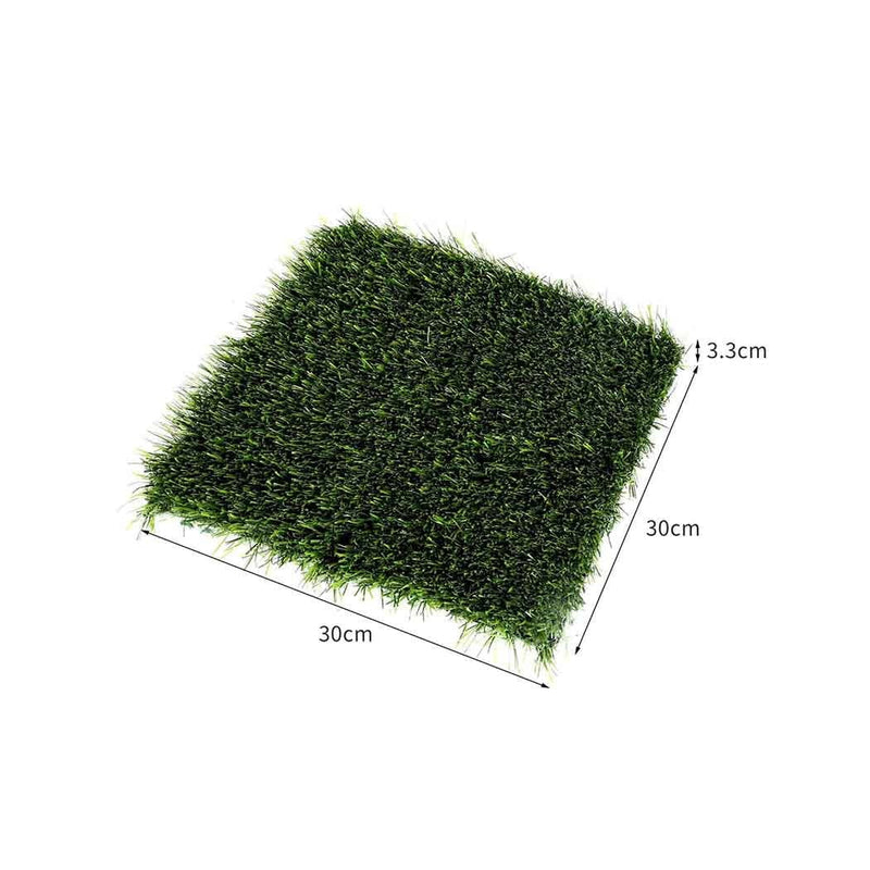 Marlow 10X Artificial Grass Floor Tile Garden Indoor Outdoor Lawn Home Decor Payday Deals
