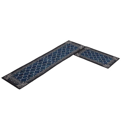 Marlow 2x Kitchen Mat Floor Rugs Area Carpet Non-Slip Door Mat 45x120cm /45x75cm Payday Deals