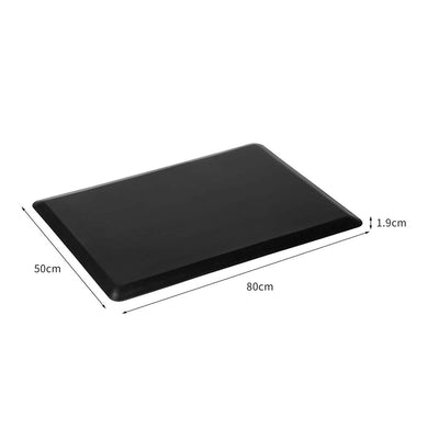 Marlow Anti Fatigue Mat Standing Desk Rug Kitchen Home Office Foam Black 50x80 Payday Deals
