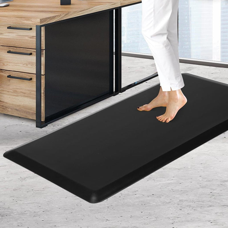 Marlow Anti Fatigue Mat Standing Desk Rug Kitchen Home Office Foam Black 51x99 Payday Deals