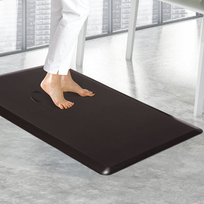 Marlow Anti Fatigue Mat Standing Desk Rug Kitchen Home Office Foam Brown 50x80 Payday Deals