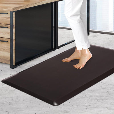 Marlow Anti Fatigue Mat Standing Desk Rug Kitchen Home Office Foam Brown 50x80 Payday Deals