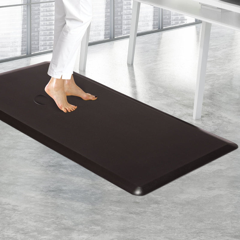 Marlow Anti Fatigue Mat Standing Desk Rug Kitchen Home Office Foam Brown 51x99 Payday Deals