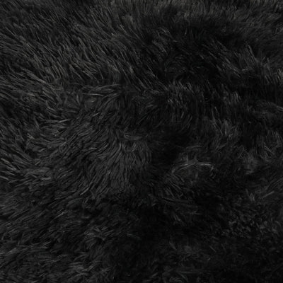 Marlow Floor Rug Shaggy Rugs Soft Large Carpet Area Tie-dyed 200x230cm Black Payday Deals