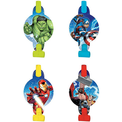 Marvel Avengers Party Blowouts 8 Pack