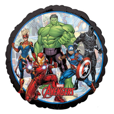 Marvel Avengers Powers Unite Round Foil Balloon