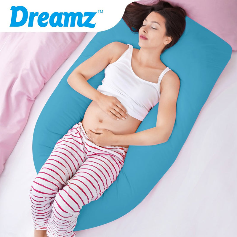 Maternity Pregnancy Pillow Cases Nursing Sleeping Body Support Feeding Boyfriend Payday Deals