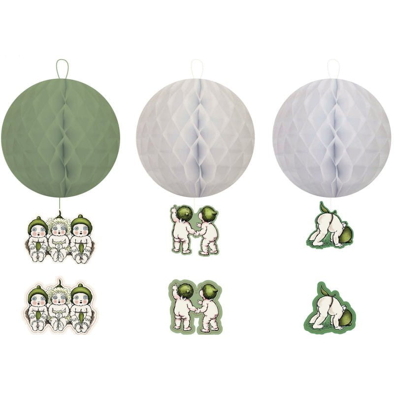 May Gibbs Gumnut Babies Hanging Honeycomb Decorations Payday Deals