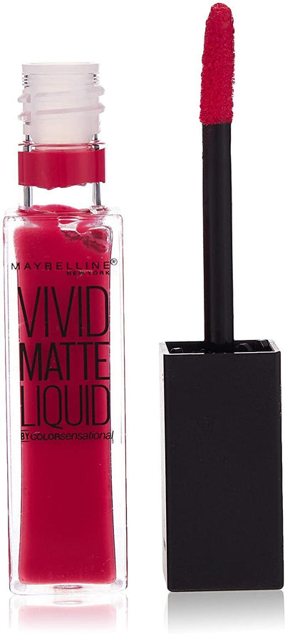 Maybelline 7.7mL Color Sensational Vivid Matte Liquid Lipstick - #30 Fuchsia Ecstasy Payday Deals