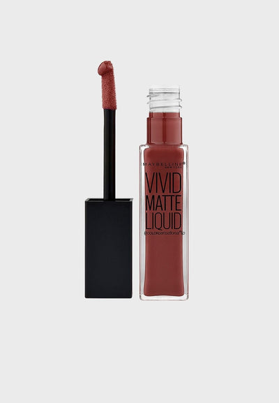 Maybelline Color Sensational Vivid Matte Lipstick 37 Coffee Buzz Payday Deals